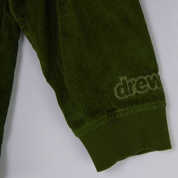 NWT Drew House corduroy hoodie XS/S green - Picture 3 of 10